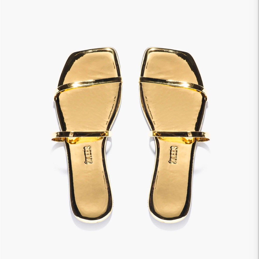 Gold Metallic Sandals